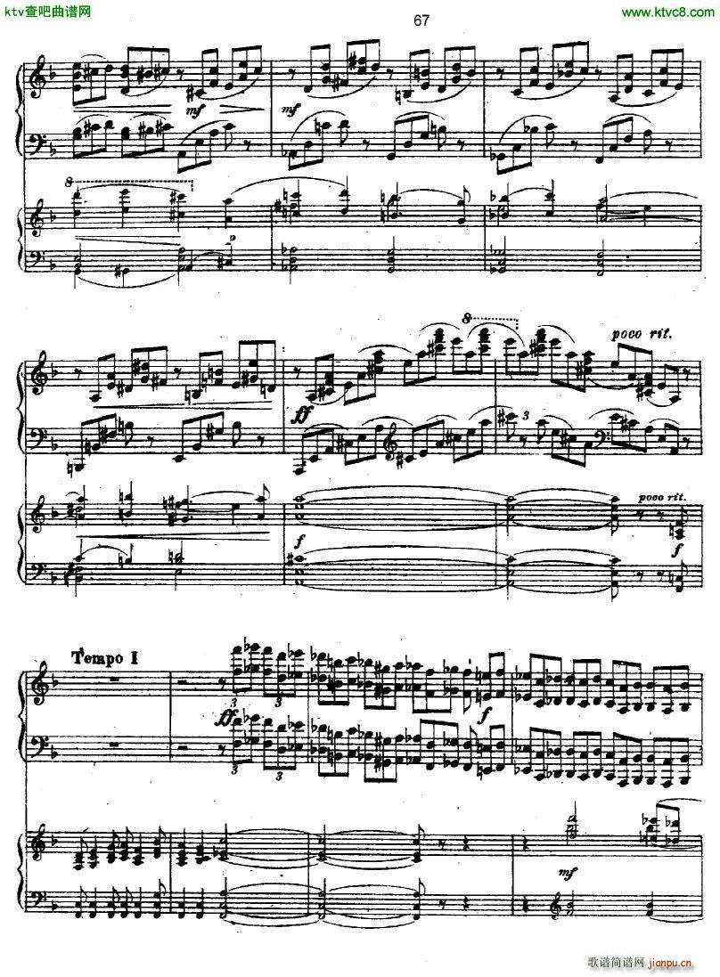 Glazunov Piano Concerto No 1 ()16