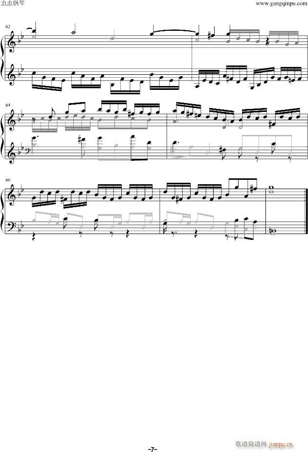 BWV578 Littlle Fugue()7