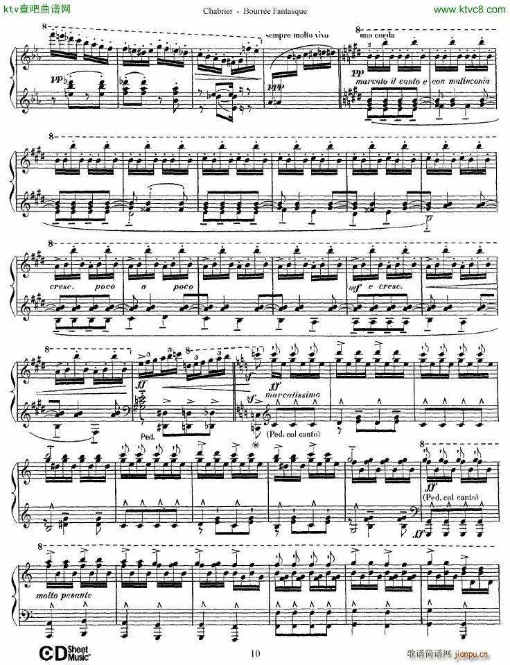Chabrier Bourre Fantasque()10