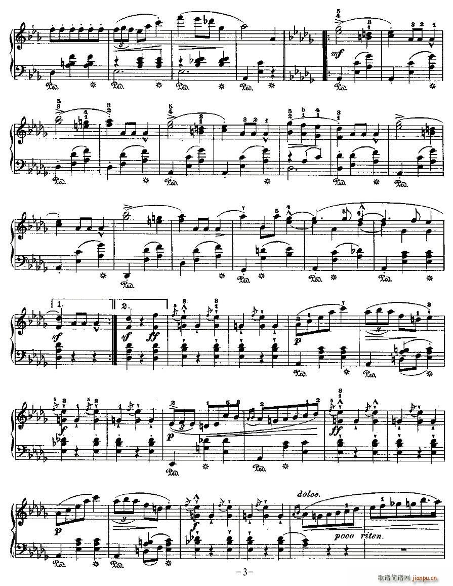 Grande valse brillanteOp.18,No.1(ʮּ)3