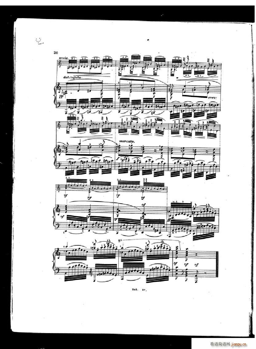 Czerny Etudes de la velocite book II()18