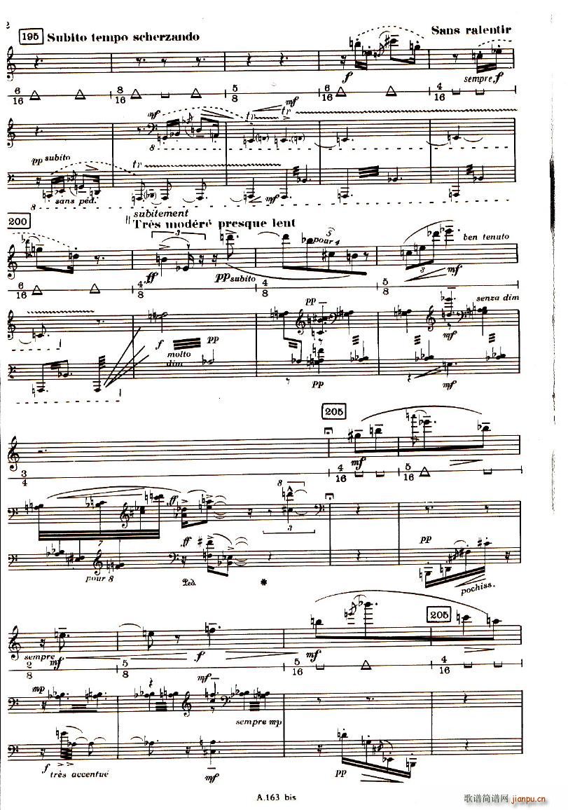 Boulez Sonatine Pour Flute Et Piano()12