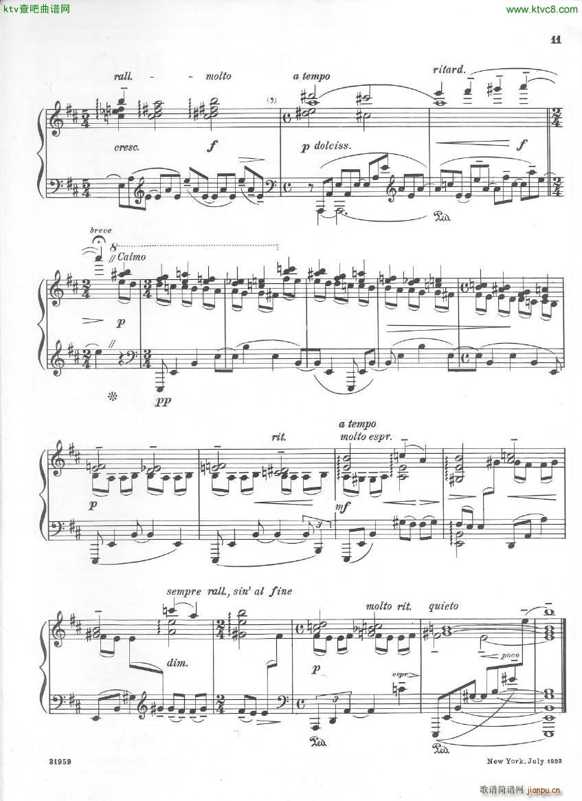 Bloch Five Sketches in Sepia()11