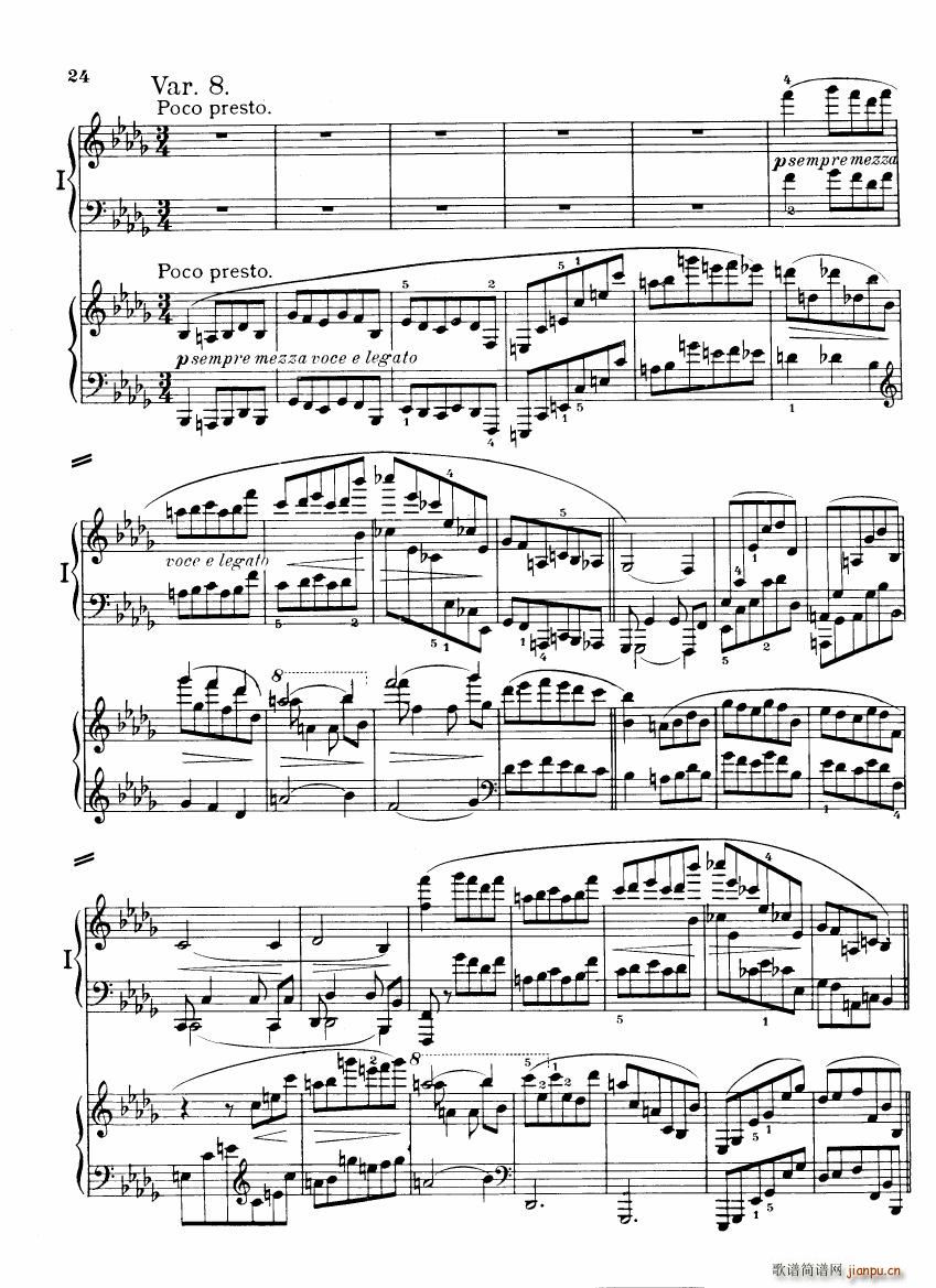 Brahms Variations on a theme by Haydn()23