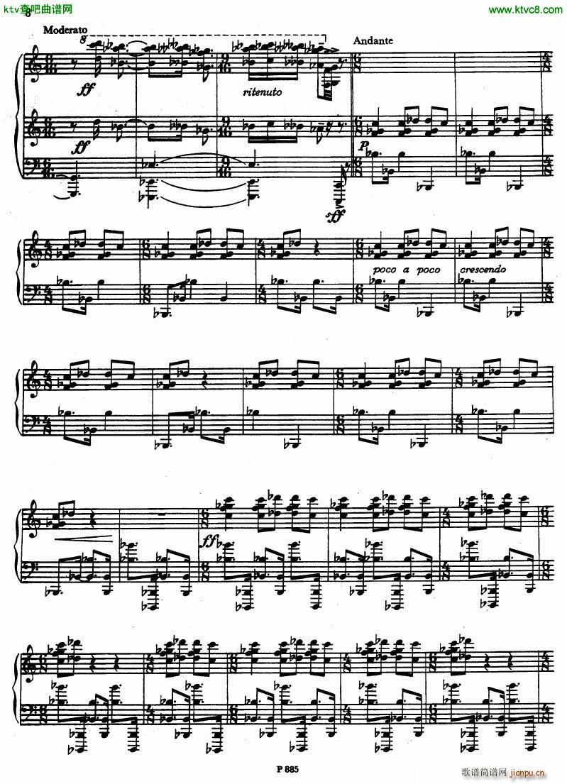Fiser piano sonata no 4()6