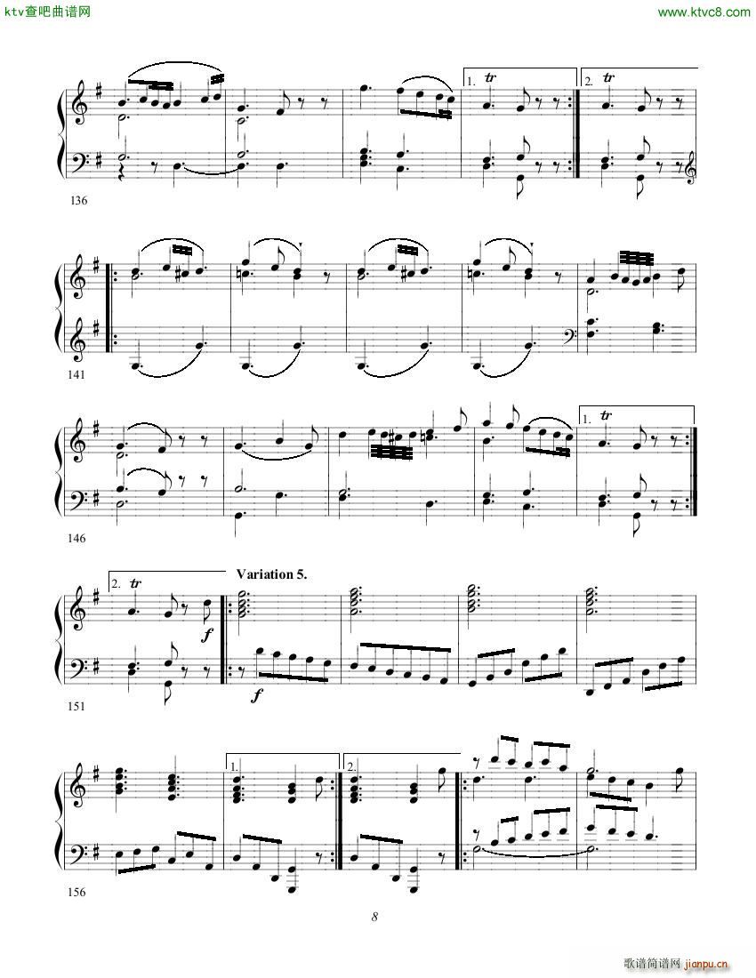 Clementi op 1a No 3 Sonate G major()8
