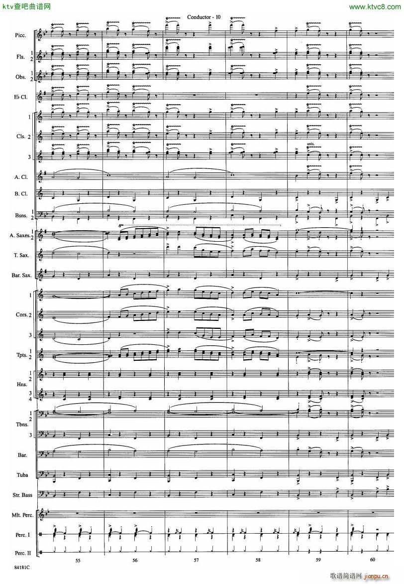 Anderson Sleigh Ride full score()11