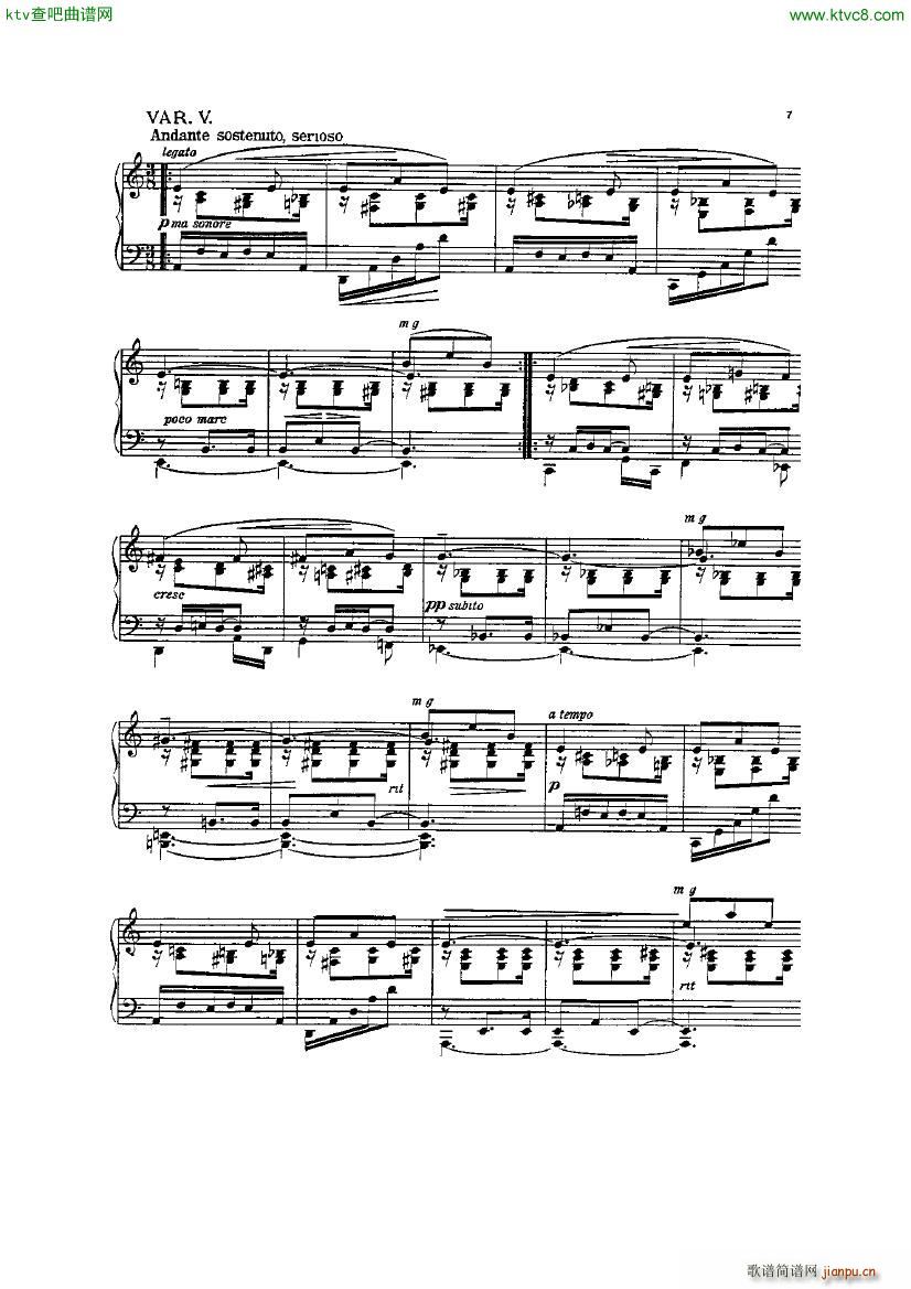 Friedman op 47b Paganini Studien()5