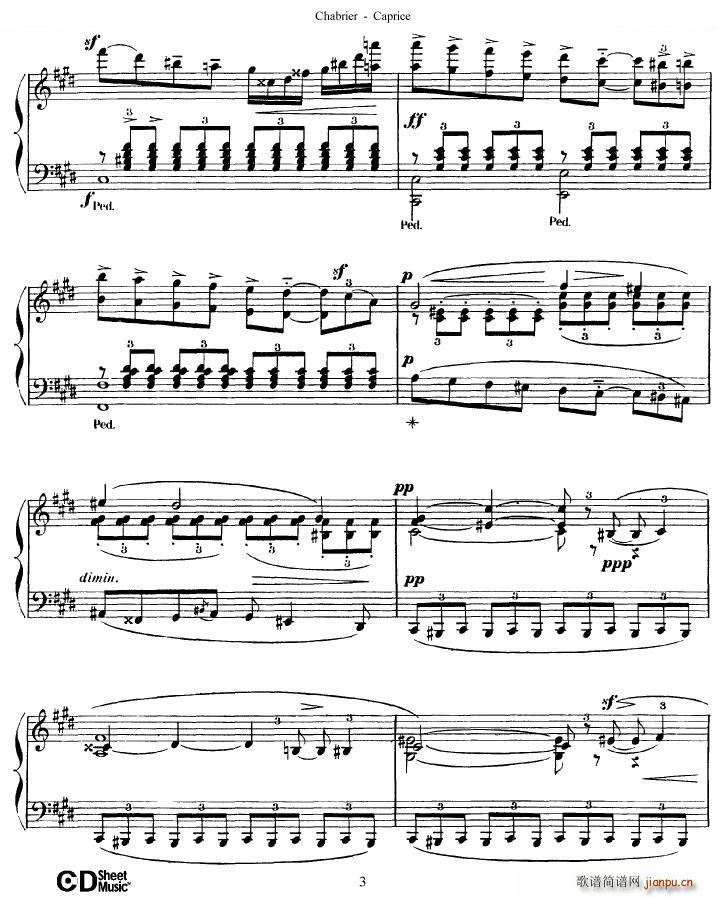 Chabrier Caprice Caprice(ʮּ)3