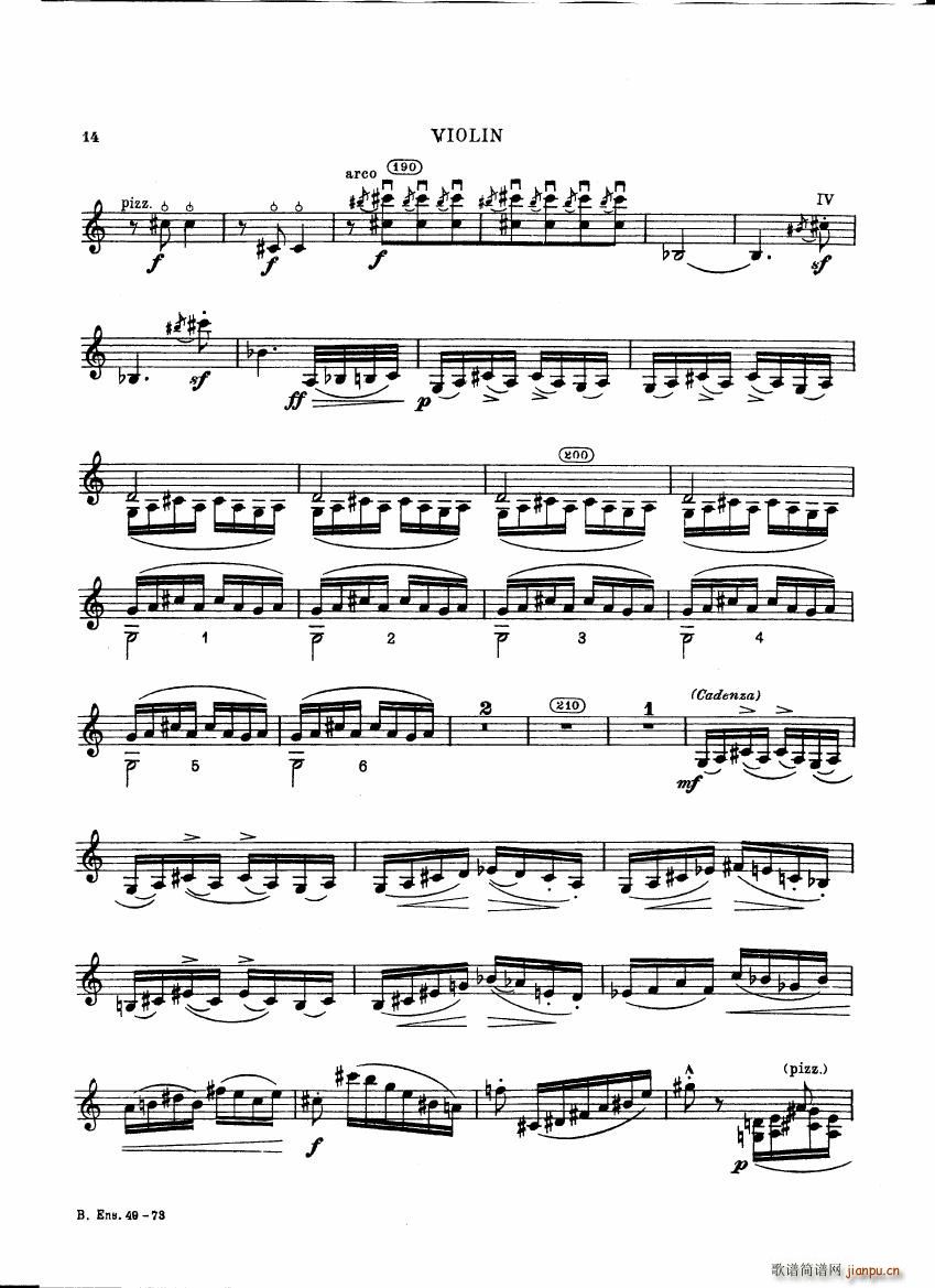 Bartok SZ 111 Contrasts violin()14