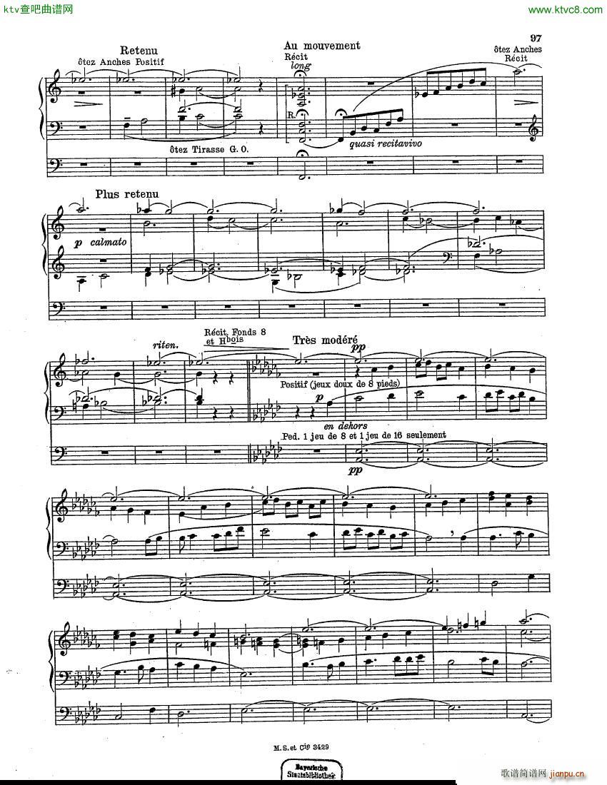 Guiraud Georges Offertoire Pascal organ()5