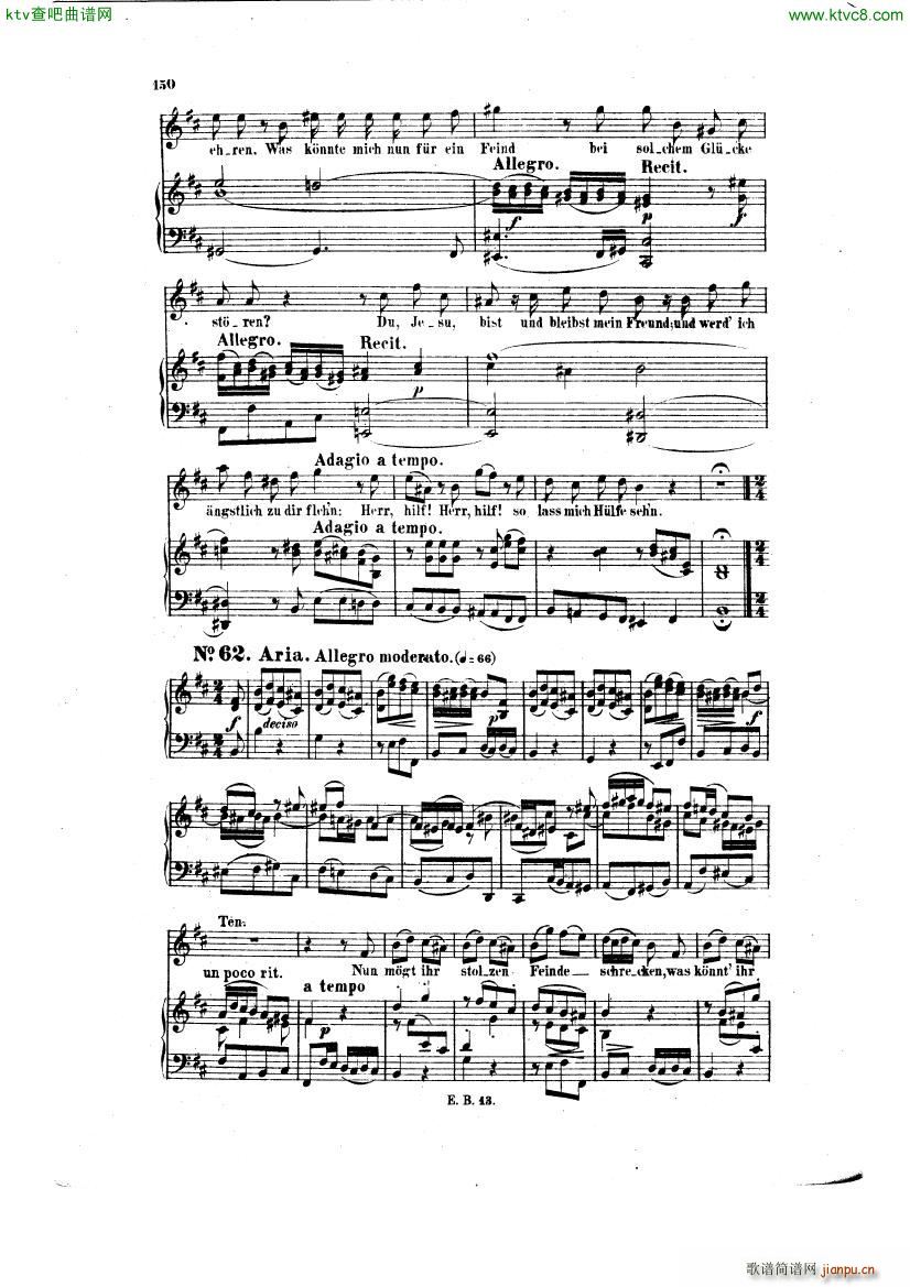 Bach JS BWV 248 Christmas Oratorio No 62 64()1