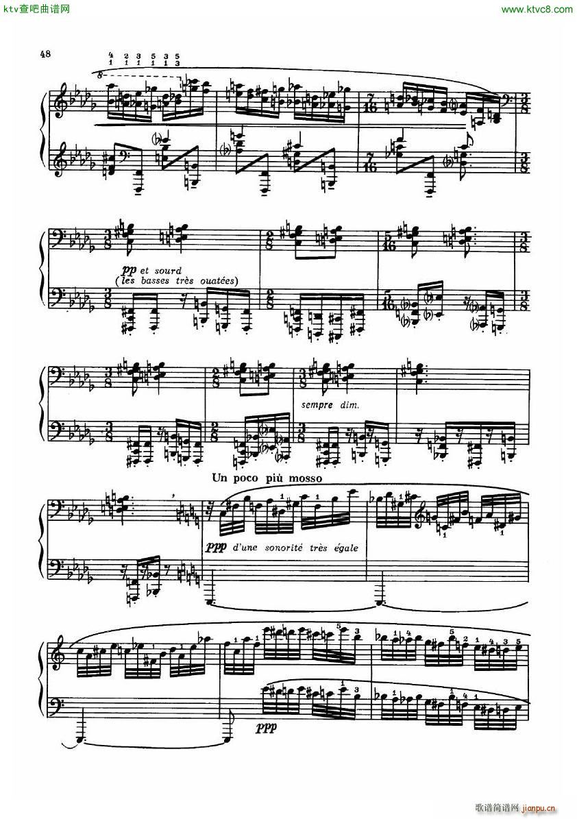 Dutilleux Piano Sonata Op 1 2 Assez lent()3