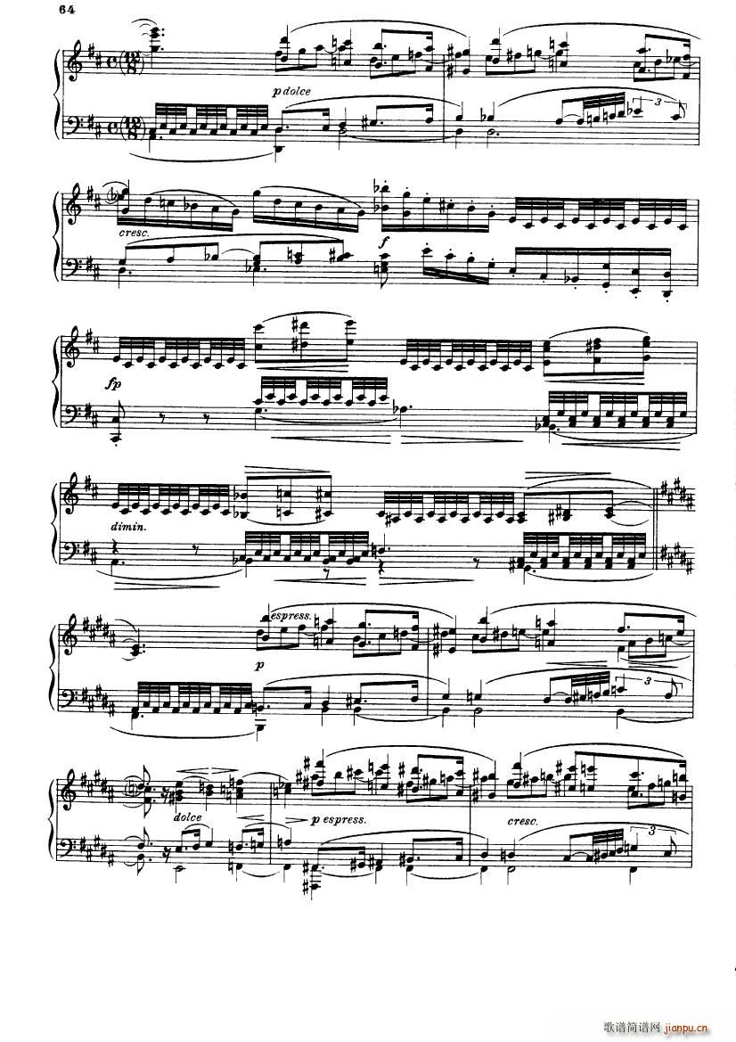 Brahms op 73 Singer Symphonie Nr 2 D Dur()20