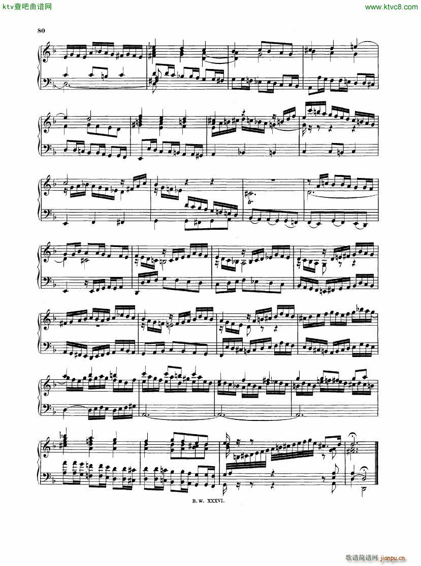 Bach JS BWV 903 Chromatische Fantasie Fuge()10