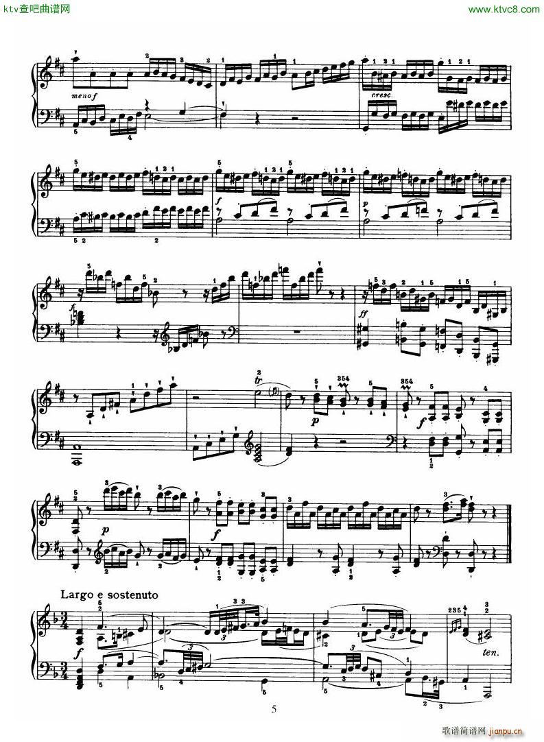 Haydn Piano Sonata No 37 In D()5