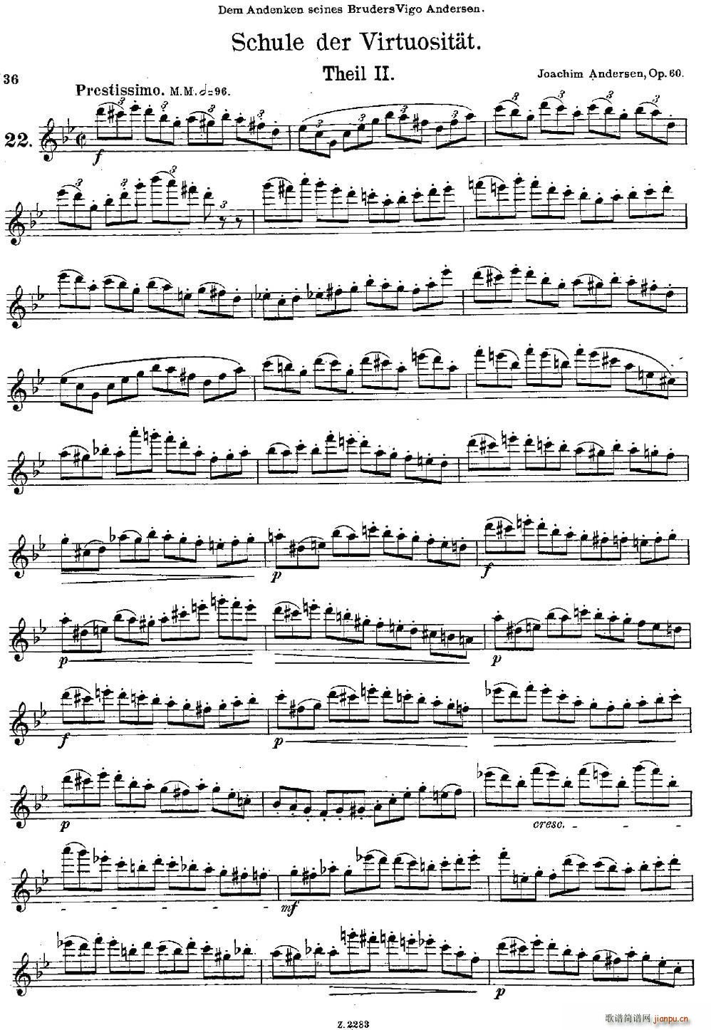 Schule der Virtuosit?t Op 60 22()1