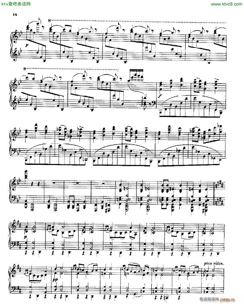 Balakirev Piano Sonata In B Flat Minor()13