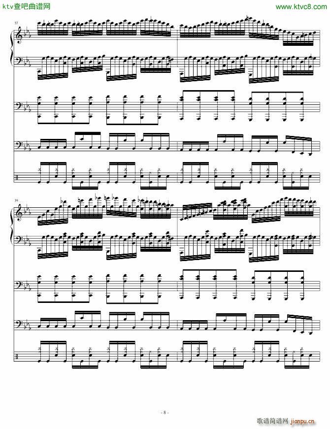 暴走钢琴曲谱_暴走钢琴数字简谱