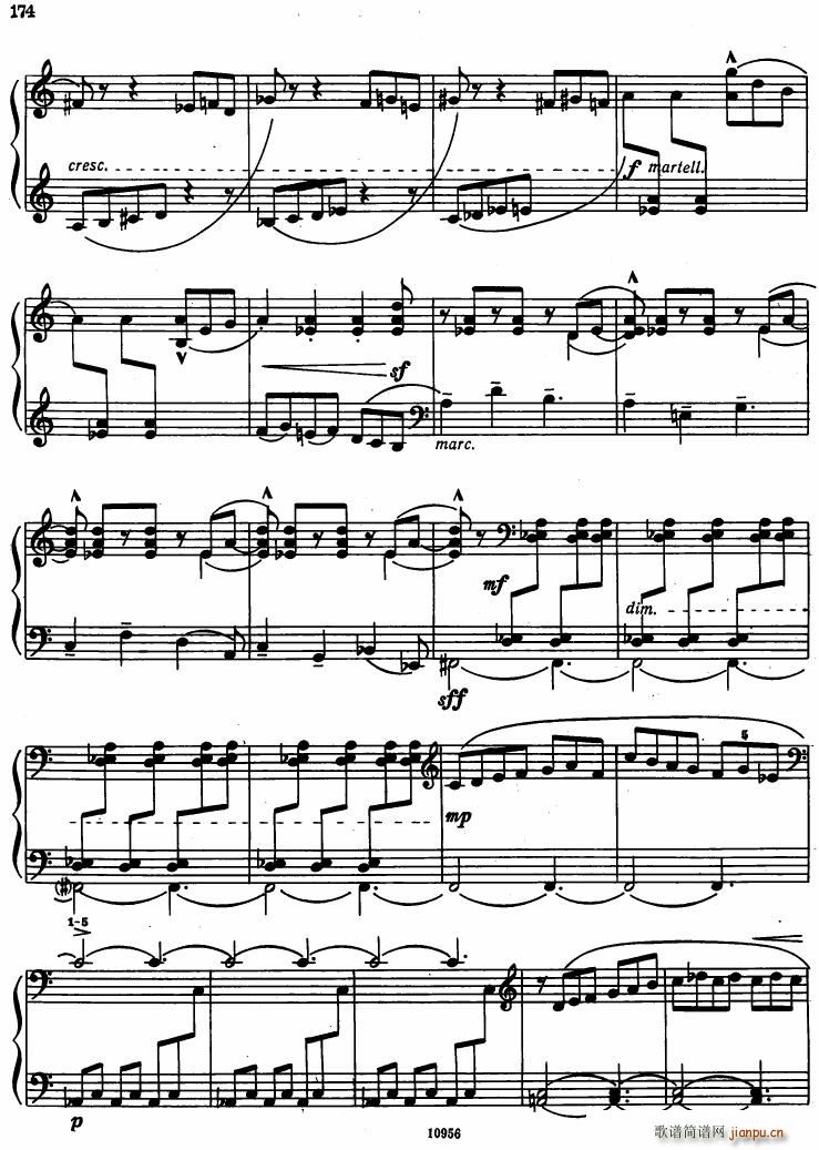 Bartok SZ 107 Mikrokosmos for Piano 140 153()35