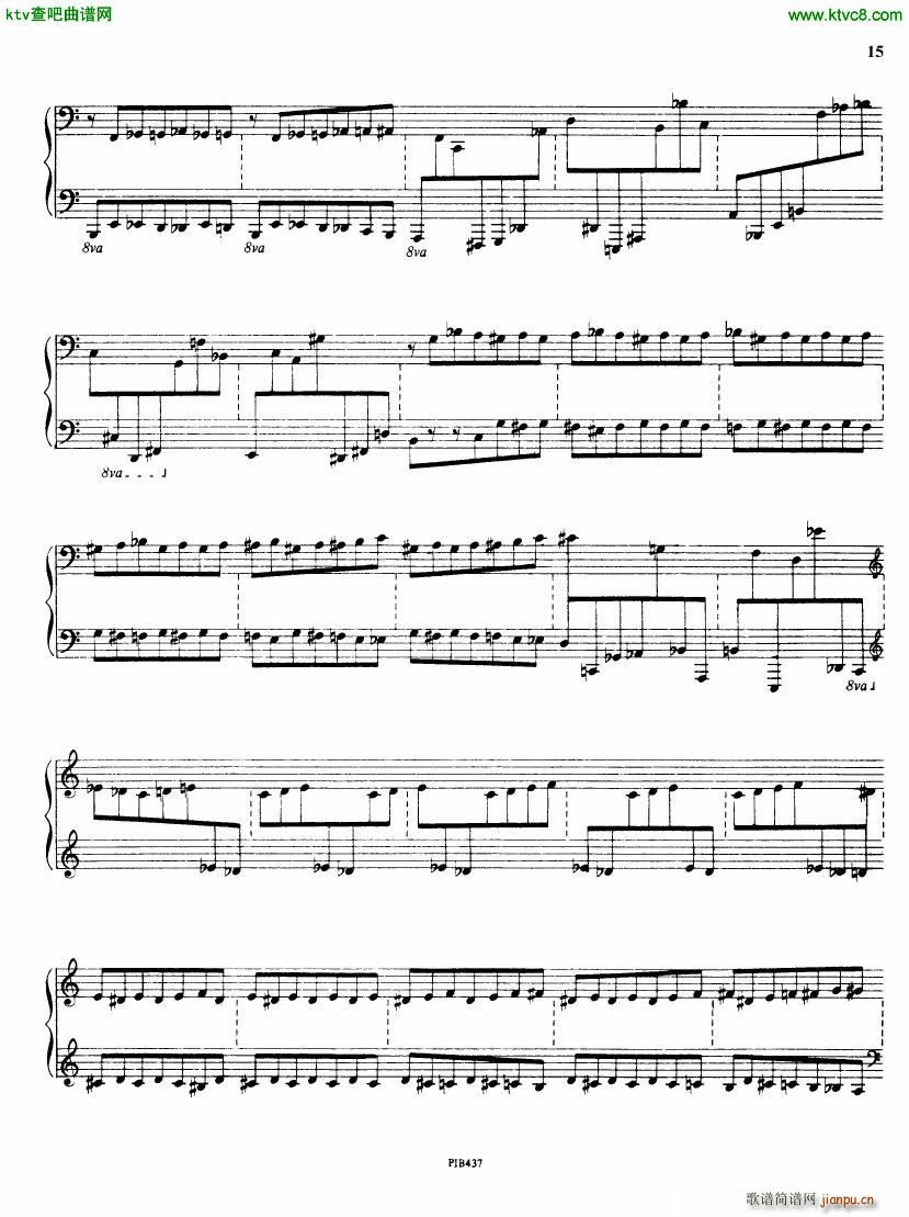 Ginastera op 53 Sonata No 2()15