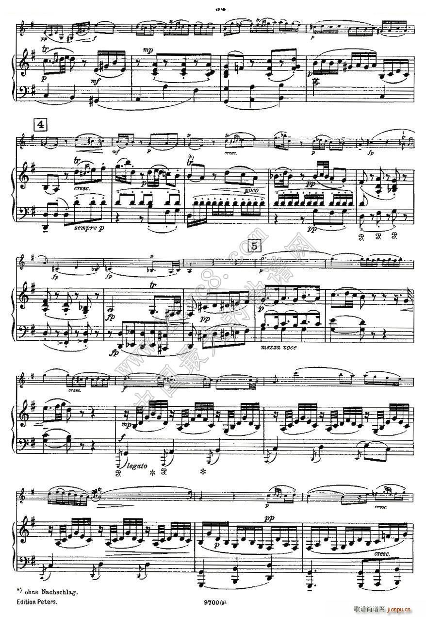 Mozart Violin Sonata No 3 KV 306 С(С)13