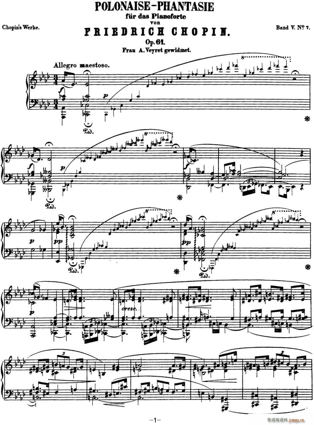 Ф 벨 Op 61 A Polonaise()1