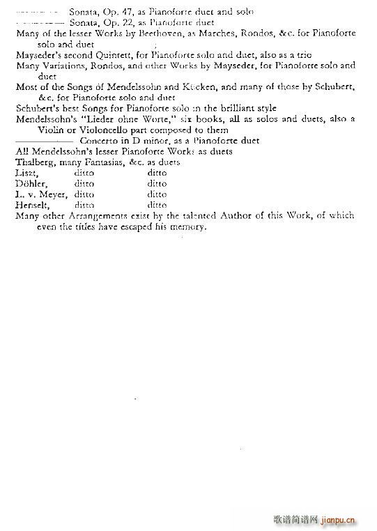 czerny complete list()23