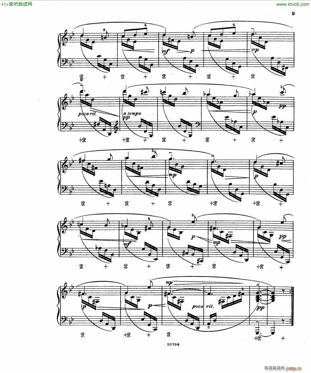 Fuchs Robert Improvisation pour clavier op 11()7