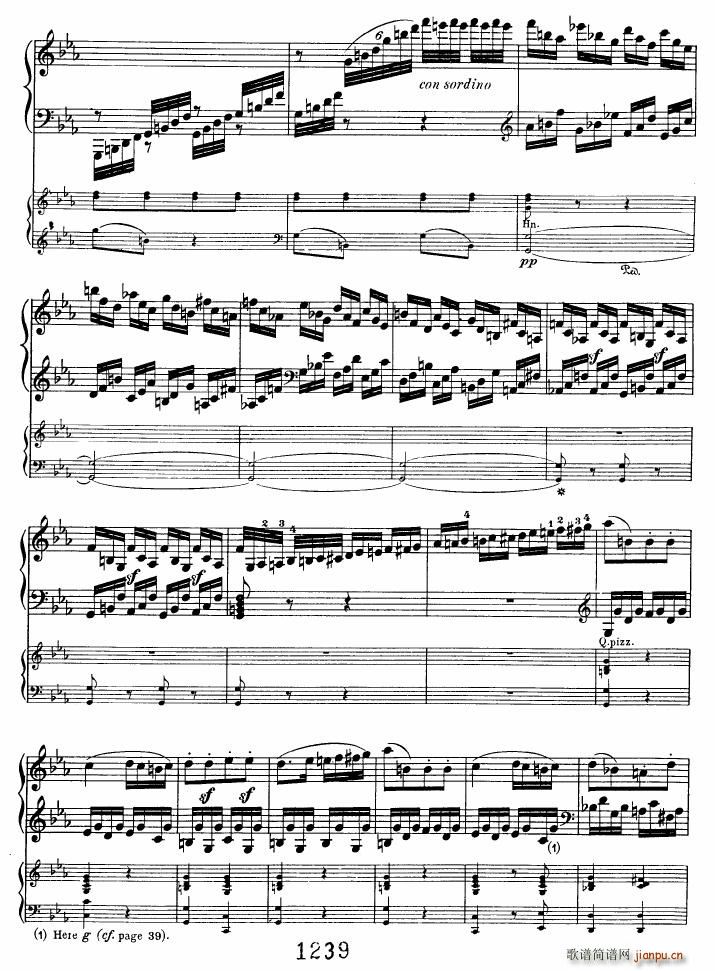Beethoven op 37 Piano Concerto no 3 2pno red ()6
