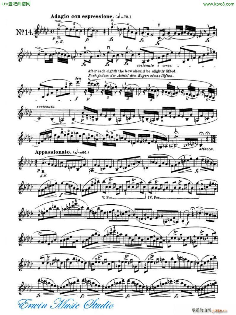 ޵ 24ϰPierre Rode 24 Studi Per violino 09 16(ʮּ)11