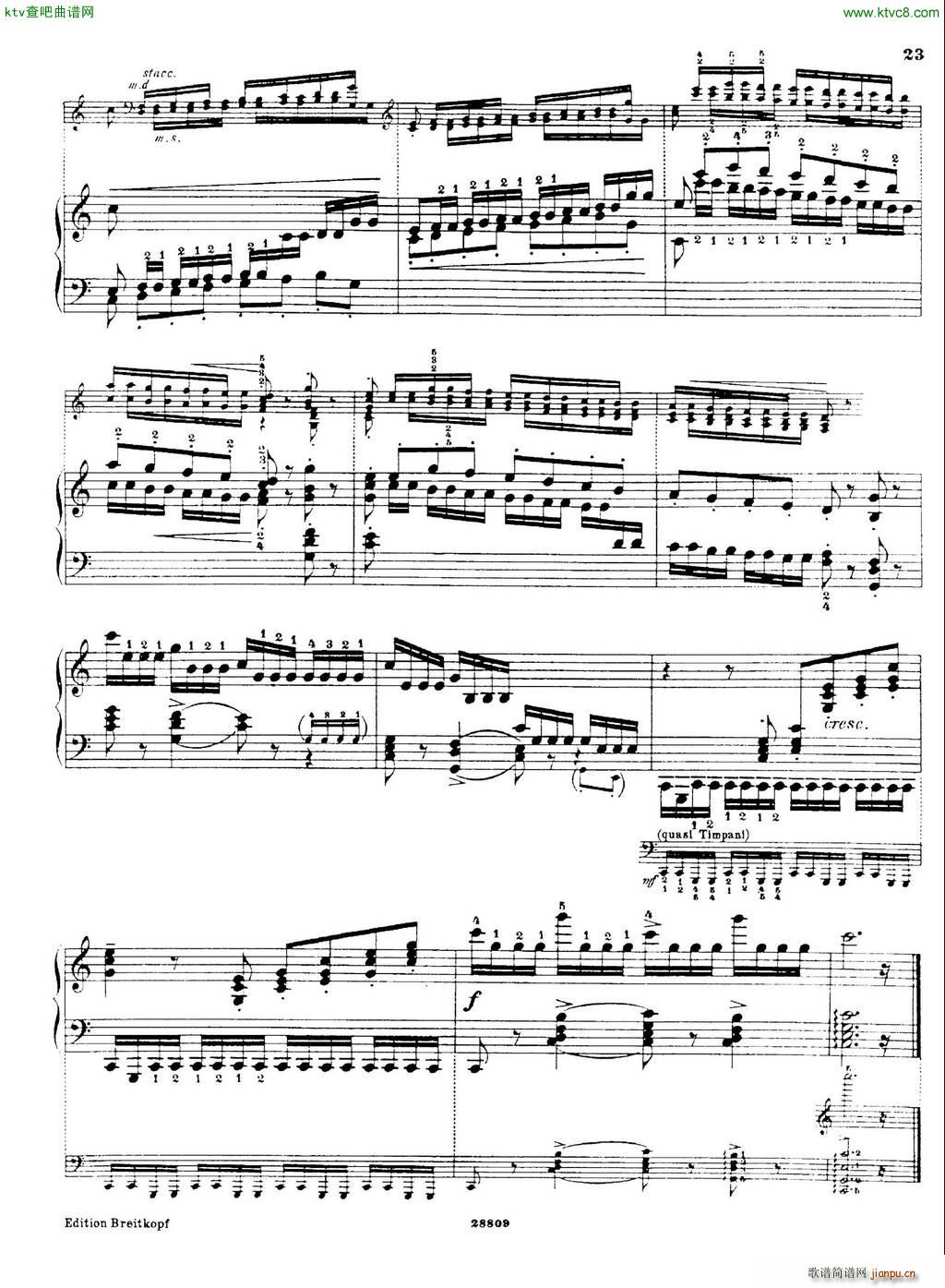 Busoni Etudes 5()23