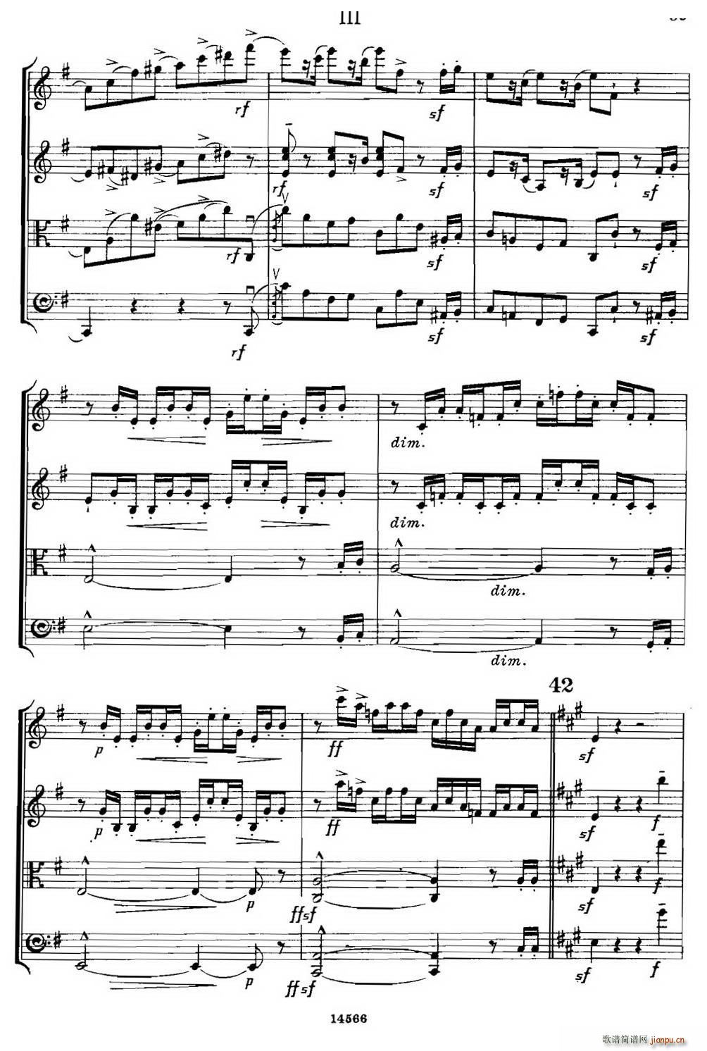 QUARTET Op 83  ()6