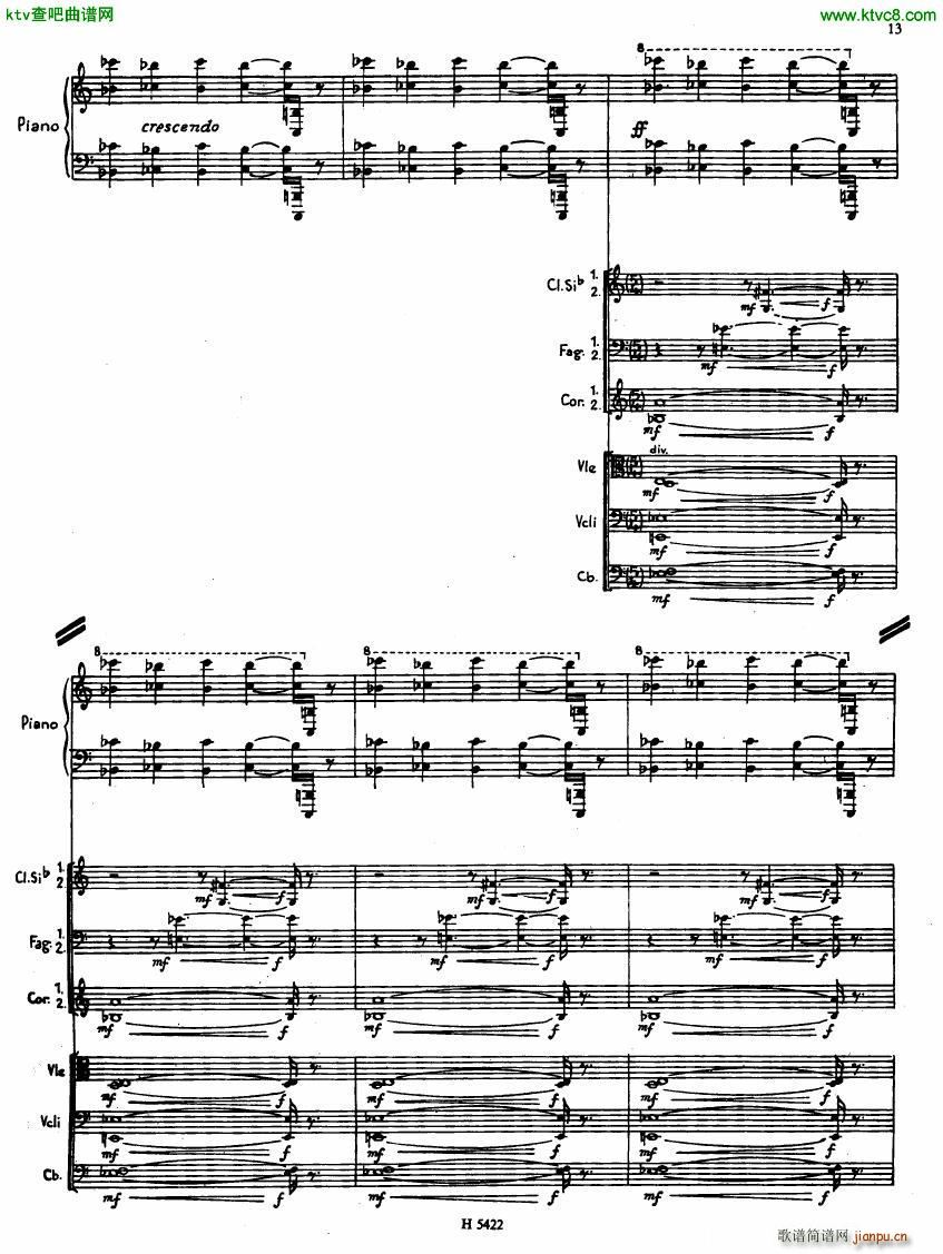 Fiser concerto da camera for piano full score()11