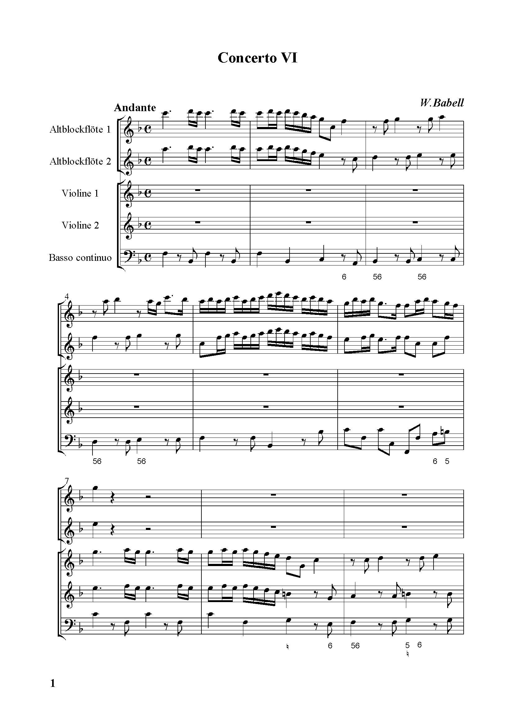 Concerto 6 Э()1