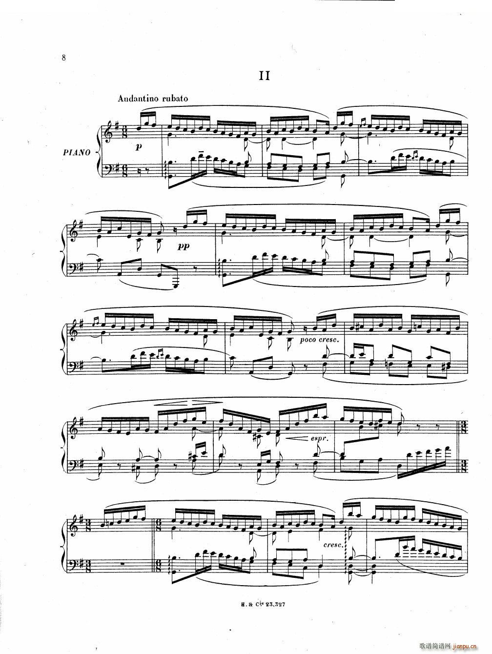 Hahn Reynaldo Piano sonatina Piano sonatina(ʮּ)8