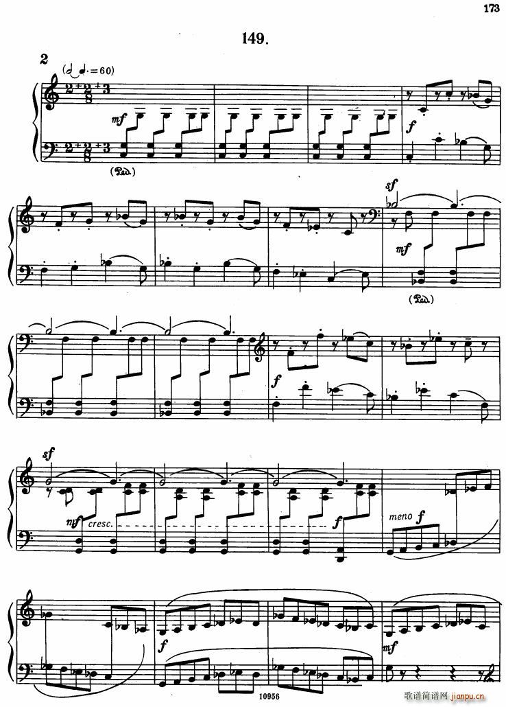 Bartok SZ 107 Mikrokosmos for Piano 140 153()34