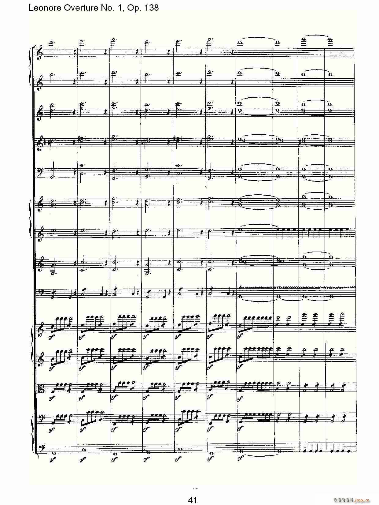 Leonore Overture No. 1, Op. 138(ʮּ)41