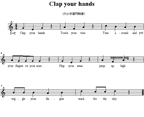 Clap your hands(ʮּ)1