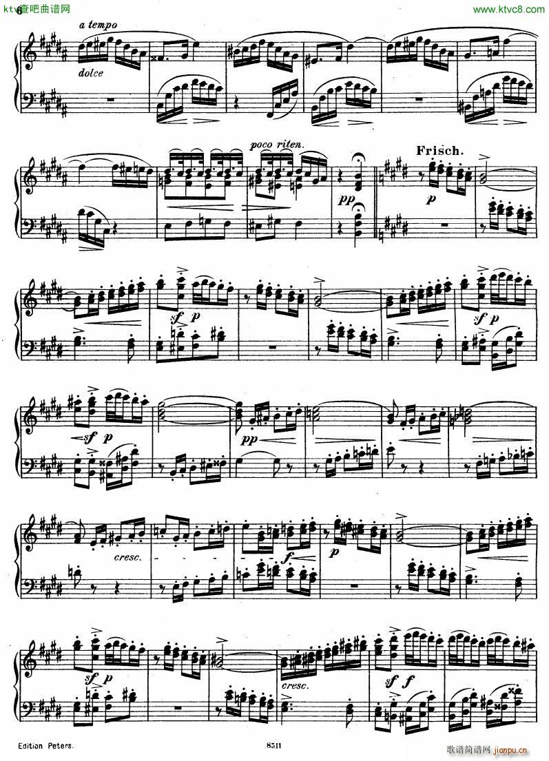 D Albert op 16 no 3 Intermezzo()5