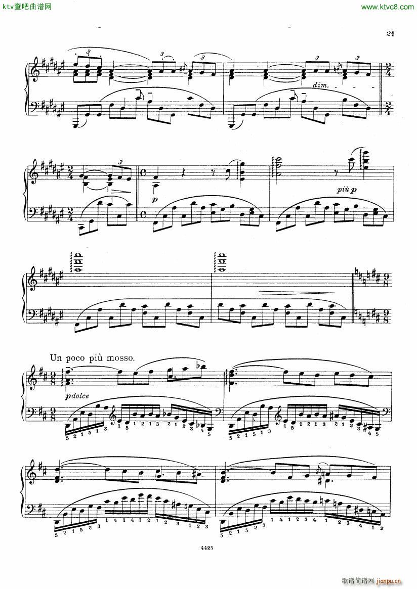 Bortkiewicz 10 Preludes Op 33()21