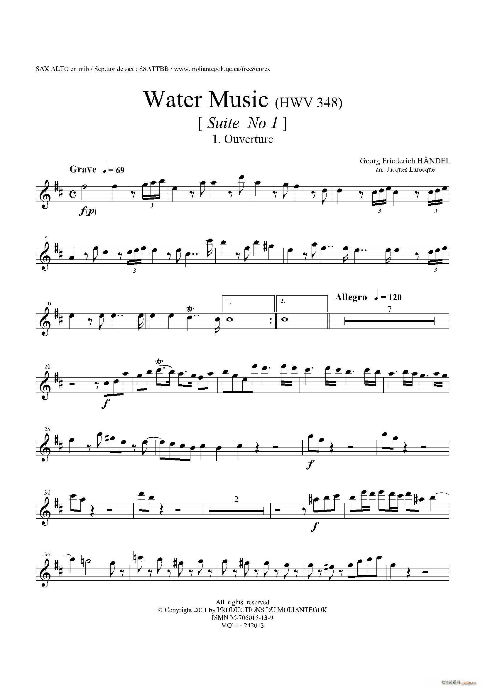 Water Music HWV 348 No 1 ˹(ʮּ)1