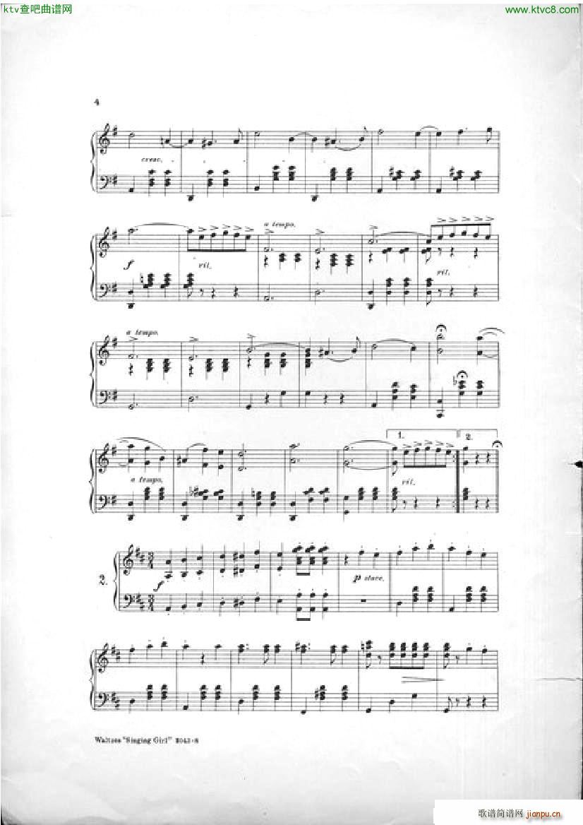 Victor Herbert The Singing Girl 1 Waltzes()3