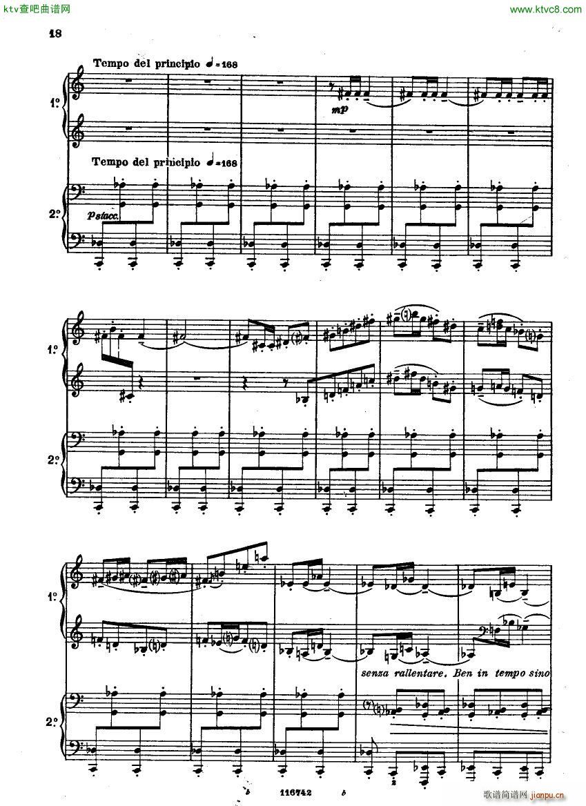 Casella Five Easy Pieces Pupazzetti 4 hands 1915()18