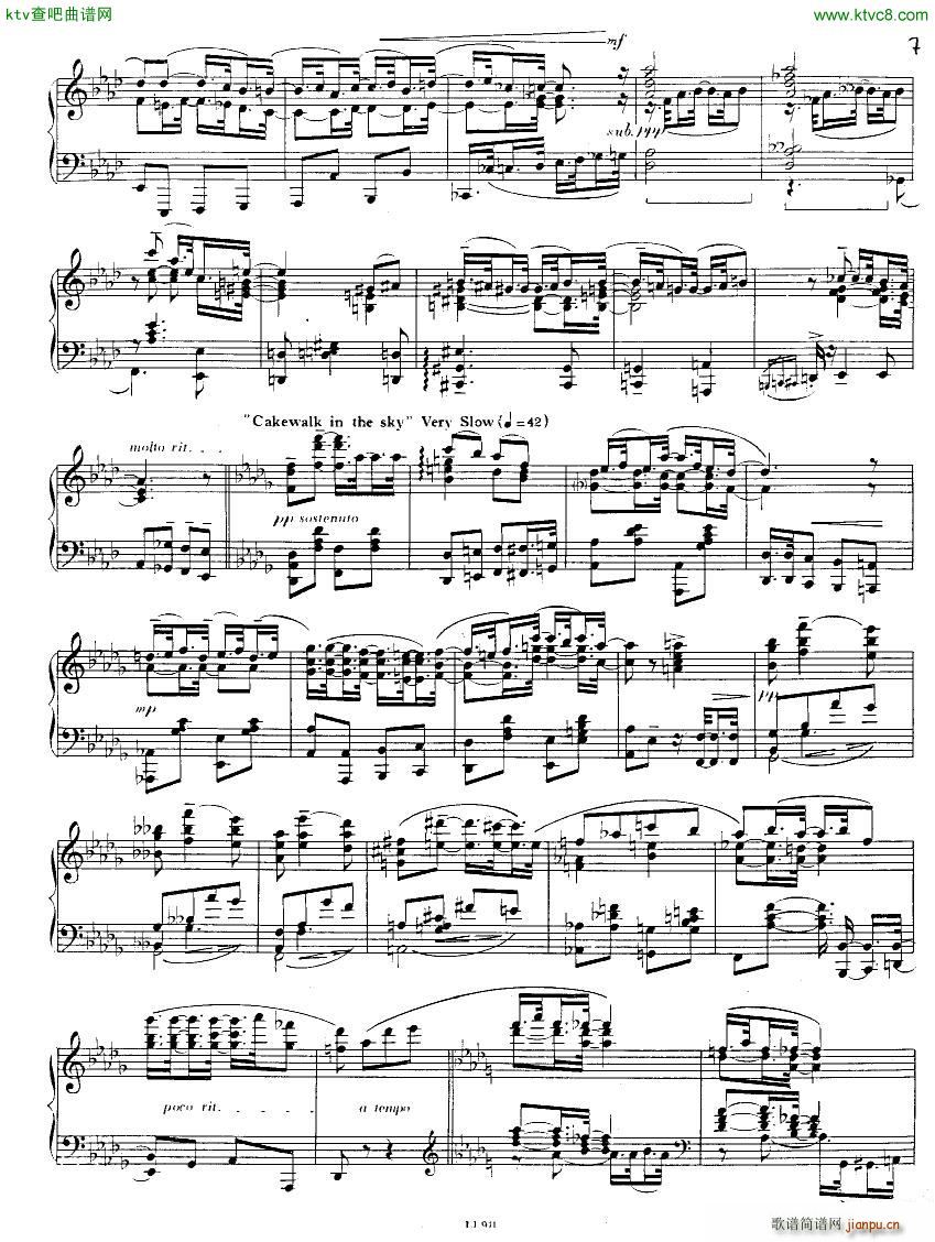Albright Grand Sonata in Rag()7