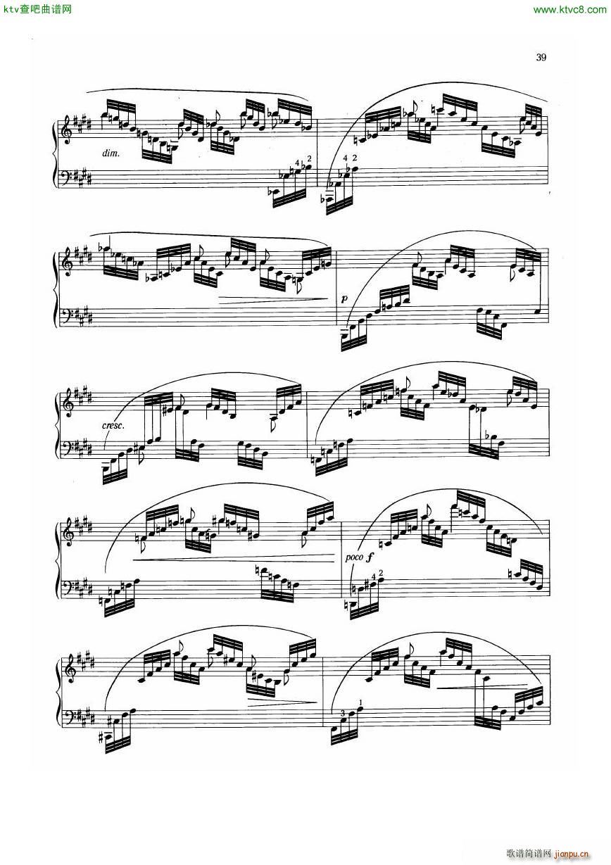 Dohnanyi Etude Op 28 5()5