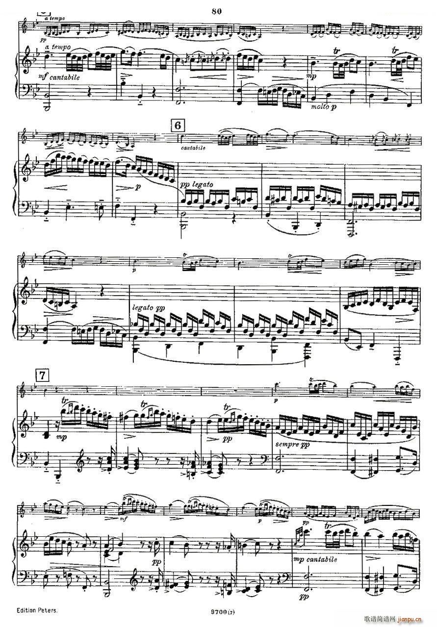 Mozart Violin Sonata No 7 KV 376 С(С)9