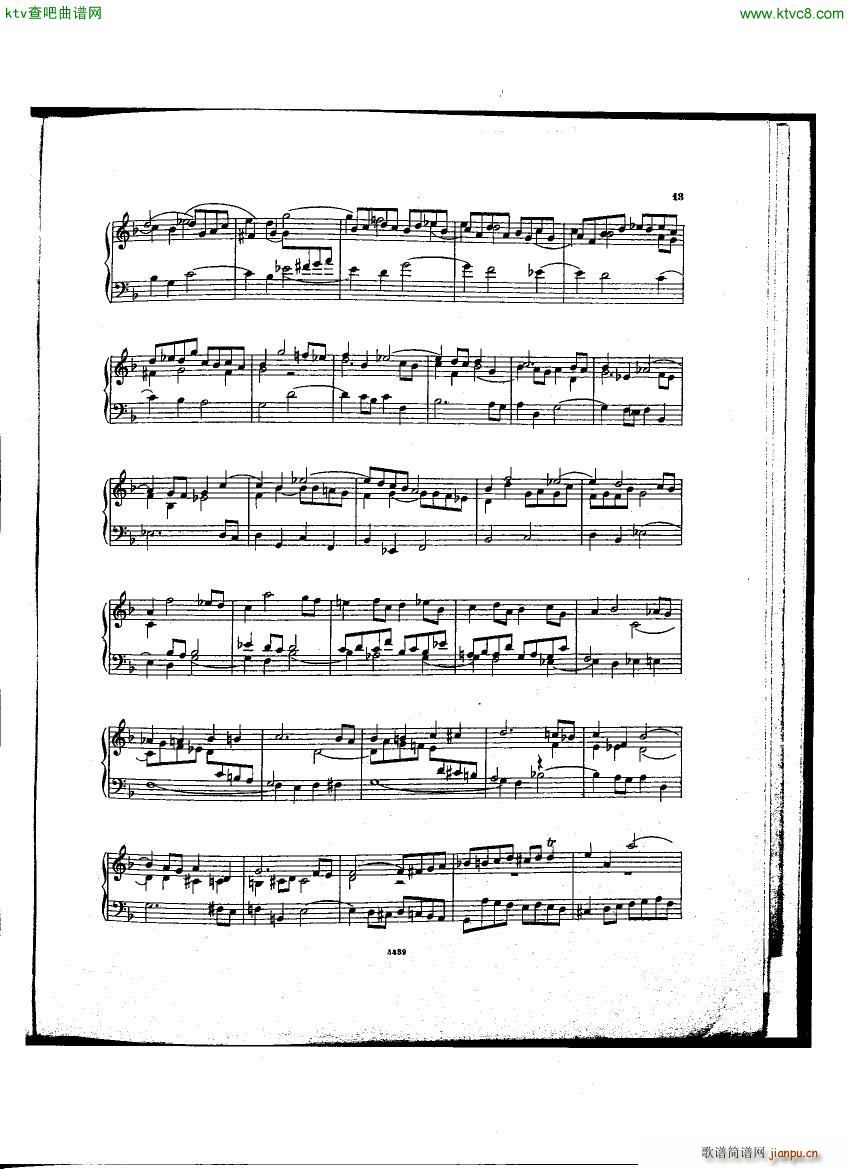 Bach D Albert Prelude and Fugue d min()11