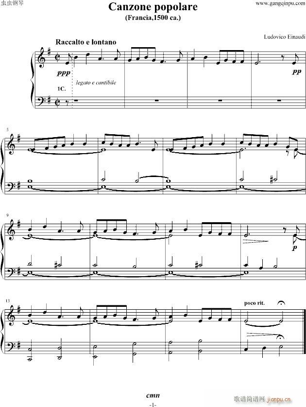 Canzone Popolare()1
