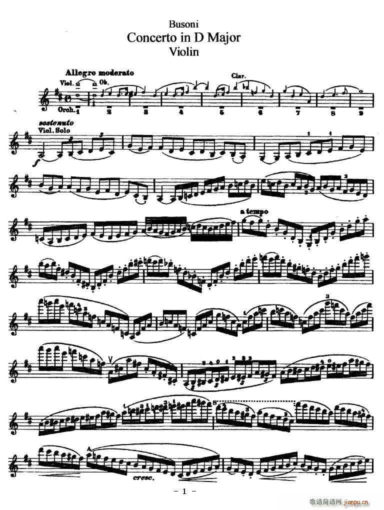Concerto in D Major(ʮּ)1